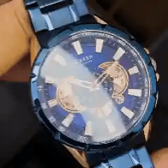 Reloj Curren Azul Titan – Elegancia, Poder y Estilo en Tu Muñeca