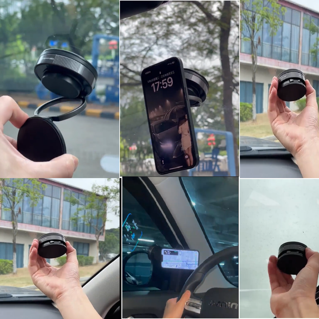 Soporte para Celular con Ventosa – Estabilidad y Comodidad